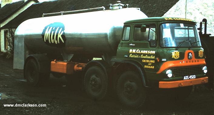 Twin Steer Milk Tanker ADS490
